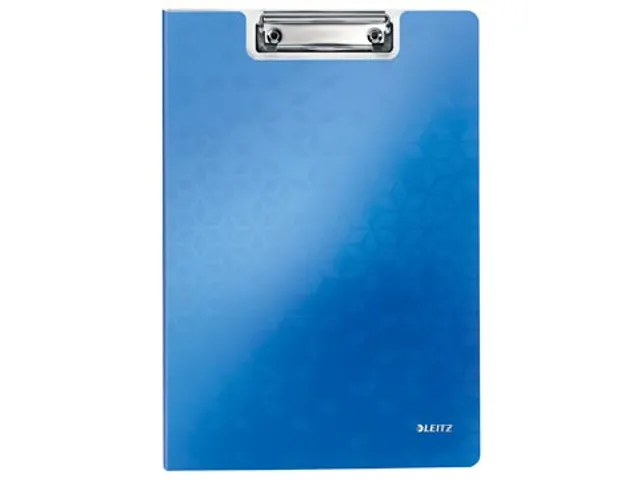 WOW klemmap met omslag, ft A4, blauw