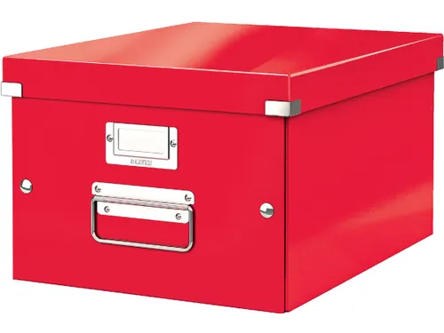 WOW opbergdoos Click & Store ft M rood