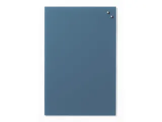 Glasmagneetbord Naga 40x60cm jeansblauw - 2