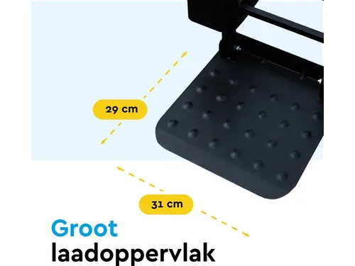 Trappensteekwagen 120 KG transportkar opvouwbaar HT120