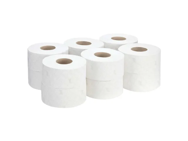 SCOTT Essential 8512 Jumborol Toiletpapier 2-laags 12 Rol x 153 Vel