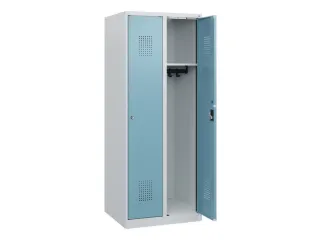 schoollocker,HxBxD 1530x600x500mm,2vak,vak B 300mm,cil.-slot - 1