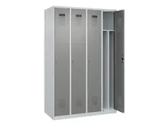locker voor scheiding van kleding,HxBxD 1850x1200x500mm,4vak
