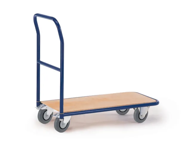 platformwagen,draagverm. 150kg,laadvl. LxB 870x450mm,houtplaat