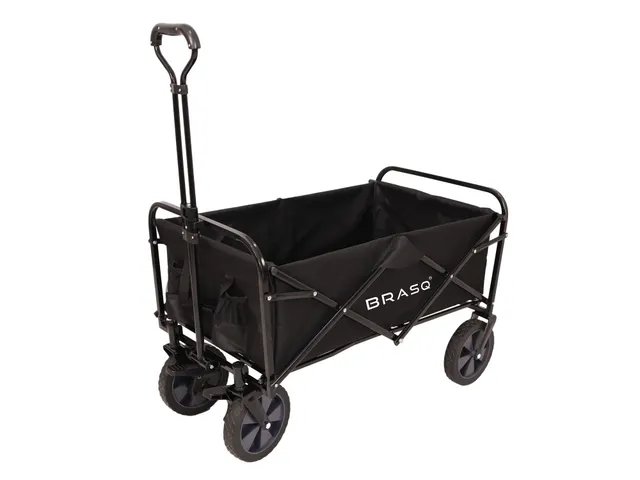 Bolderkar Opvouwbaar Zwart