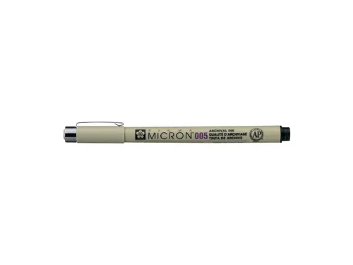 Fineliner Sakura pigma micron 005 zwart 0.2mm