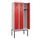 locker,HxBxD 2120x900x500mm,3vak,vak B 300mm,cil.-slot,voetonderstel