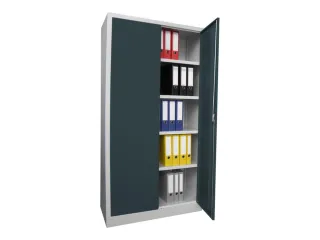 universele kast,HxBxD 1950x1000x400mm,RAL7035,front RAL7016 - 3