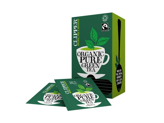 Thé Clipper Fairtrade Green Bio 25 sachets