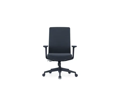 bureaustoel,kantelmechanisme,m. 4D-armleuningen,zitting stof zwart