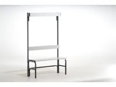 omkleedbank,HxLxD 1670x1015x375mm,alu. lijsten,RAL7016