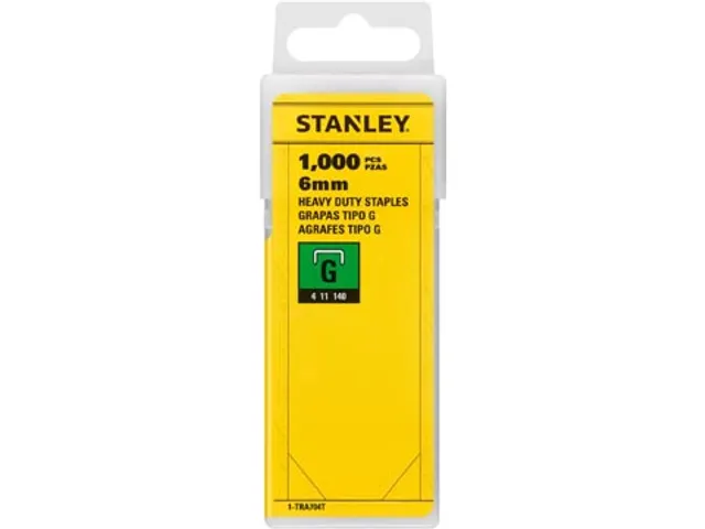 nietjes type G, 6 mm, doos van 1.000 nietjes