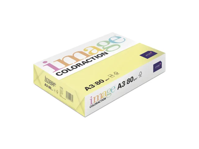 Papier copieur Florida Jaune A3 80g 500 feuilles
