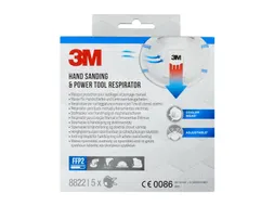 Stofmasker 3M voor schuren 8822 FFP2 met ventiel 5 stuks