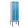 dubbeldekse locker,HxBxD 2120x600x500mm,2x2vak.,vak B 300mm