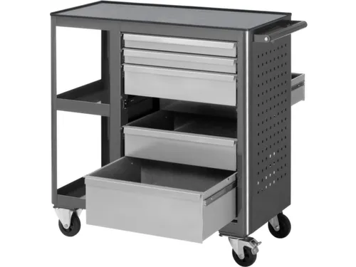 werkbank,HxBxD 950x960x450mm,metaalblad,draagverm. 450kg
