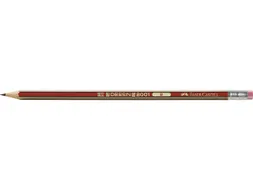 Potlood Faber-Castell Dessin 2001 B met gum