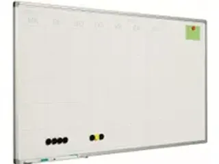 OUTLET Planbord 60x120cm Softline profiel 8mm Week NL - 1