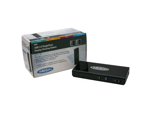 Origin Storage OSDOCK-USB3, Docking, USB 3.2 Gen 1 (3.1 Gen 1) Type-A,