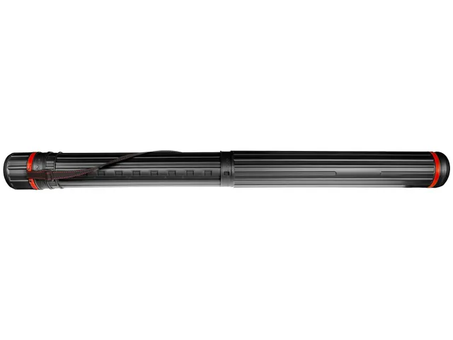 Tekenkoker Kangaro zwart PP 8 cm uitschuifbaar 64 - 108 cm