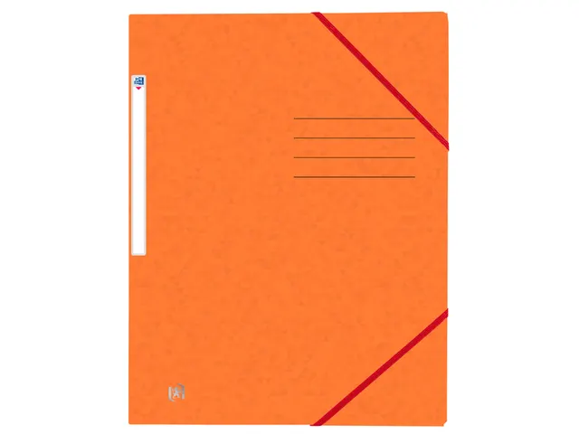 Elastomap Oxford Top File+ A4 oranje