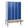 locker met bank,HxBxD 1950x1200x815mm,4vak,vak B 300mm,cil.-slot