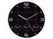 Wandklok Unilux On Time Ø30,5cm zwart/wit tijdzone cijfers - 2