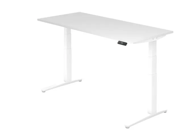 Elektrisch in hgte vst. zit-sta-bureau,HxBxD 650-1290x1800x800mm