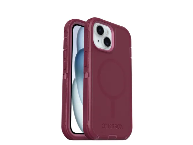 OtterBox Defender MagSafe Case Apple iPhone 15/14/13 Foxberry roze