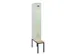locker met bank,voor scheiding van kleding,HxBxD 2120x300x815mm,1vak