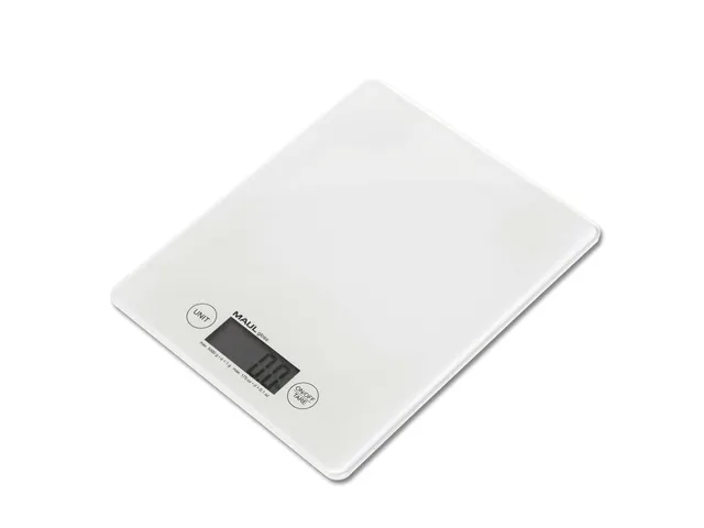 Briefweger MAUL Gloss tot 5000 gram glazen plateau inclusief batterij