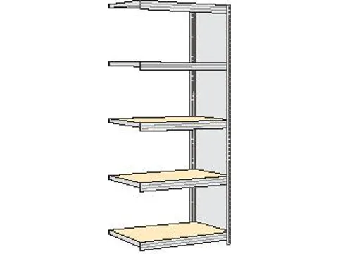 magazijnstelling,aanbouwveld,HxBxD 2000x875x426mm,vakl. 250kg
