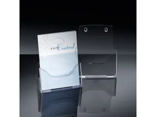 Folderhouder Sigel tafelmodel A4 transparant acryl 1 vak - 1