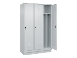 locker voor scheiding van kleding,HxBxD 1950x1200x500mm,3vak - 2