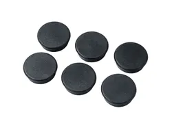 Magneten Milelx 25mm zwart set a 6 st.