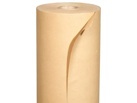 Verpakkingspapier Rol Eenzijdig Glad 1000mmx250mtr 90g/m2 Bruin
