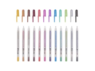 Gelschrijver Sakura Gelly Roll Metallic set à 12 kleuren - 2