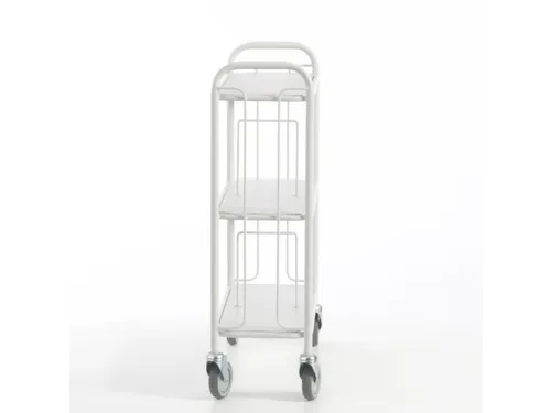 Dossierwagen 150kg 3 Etages 1100x710x290mm Ral7035