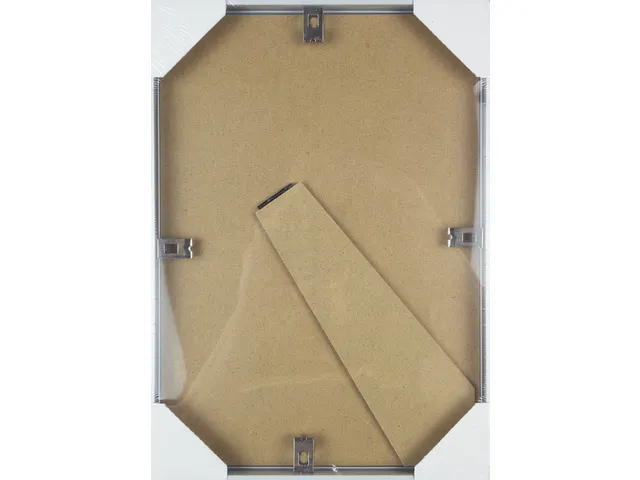 Cadre photo Seco A4 aluminium brossé argent