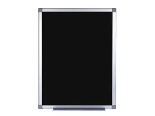Magnetisch krijtbord Zwart met aluminium frame 60x90cm - 2
