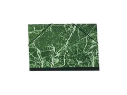 Tekenmap gemarmerd e last. 28x38 groen