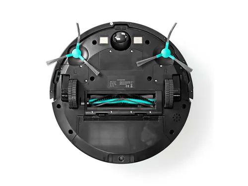 Robotstofzuiger Nedis wifi laser 3-in-1 zwart