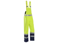 Sioen Brisbane Amerikaanse overall, fluo geel/marineblauw, maat S, per