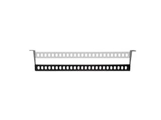 1U Rackmonteerbare Kabelorganizer met Verstelbare Diepte - 5
