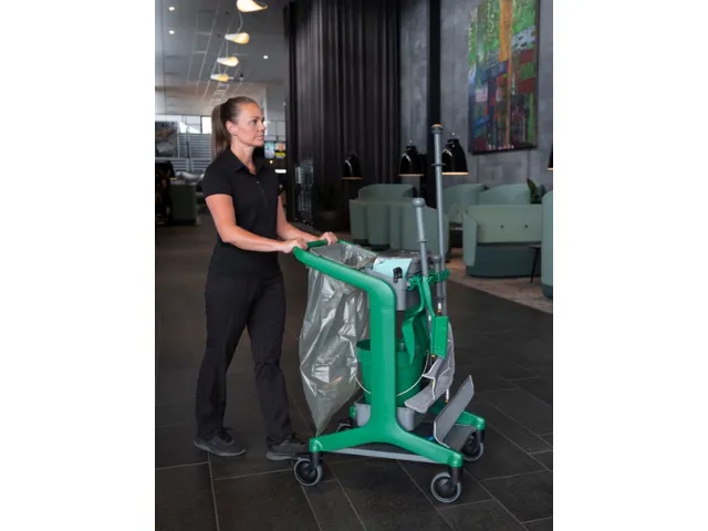 Support sac poubelle Vikan Hygiene pour station mobile HyGo Gris
