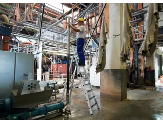 Ladder Aluminium Bordes 1.87m Aan Eenzijdig 8treden Bordes - 4