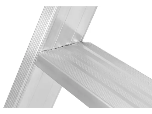 platformladder,bordes HxBxD 1650x440x400mm,7treden,aluminium