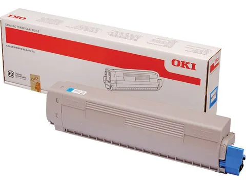 Toner Oki 45862816 blauw