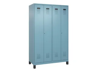 PBM-locker,HxBxD 1950x1200x500mm,4vak,vak B 300mm,cil.-slot - 2