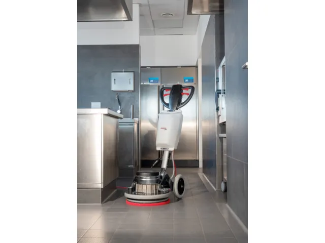 machine orbitale,1100 W,12l,l de travail 432mm,volume 56dB